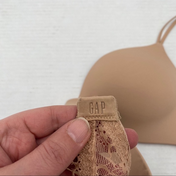 GAP BODY Bra Wireless Uplift Nude 32D - Picture 9 of 11